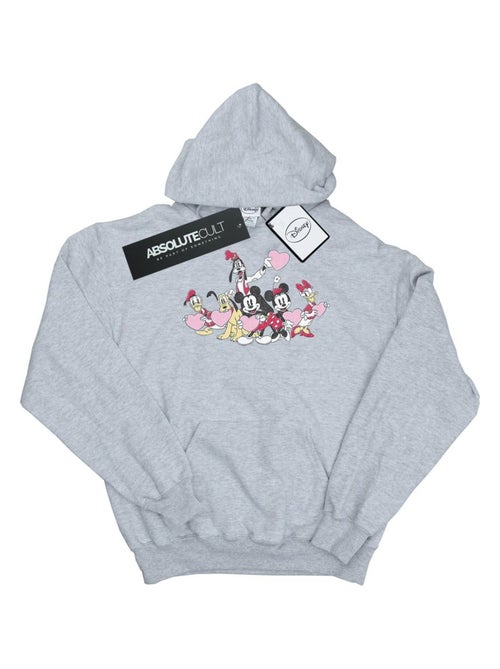 Disney - Sweat à capuche LOVE FRIENDS - Kiabi