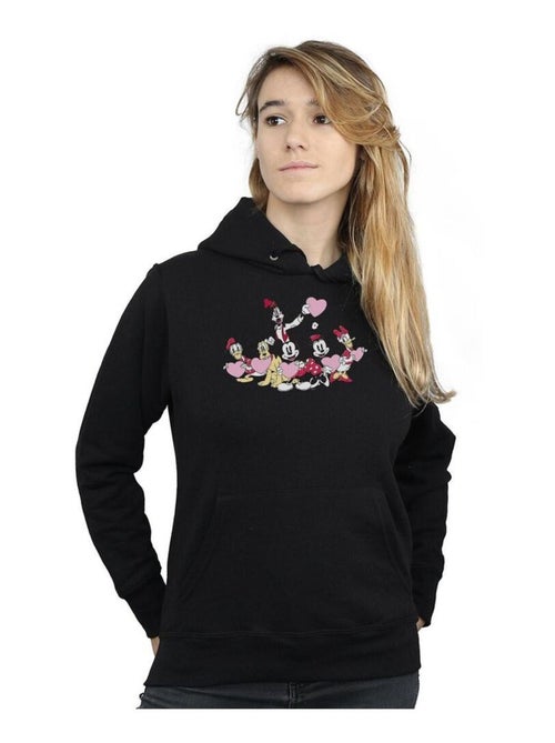 Disney - Sweat à capuche LOVE FRIENDS - Kiabi Disney - Sweat à capuche LOVE FRIENDS - Kiabi