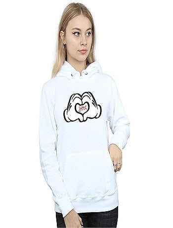 Disney - Sweat à capuche LOVES YOU