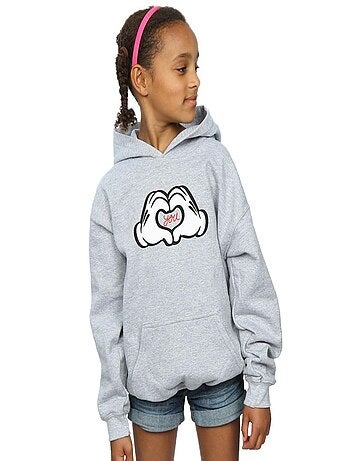 Disney - Sweat à capuche LOVES YOU