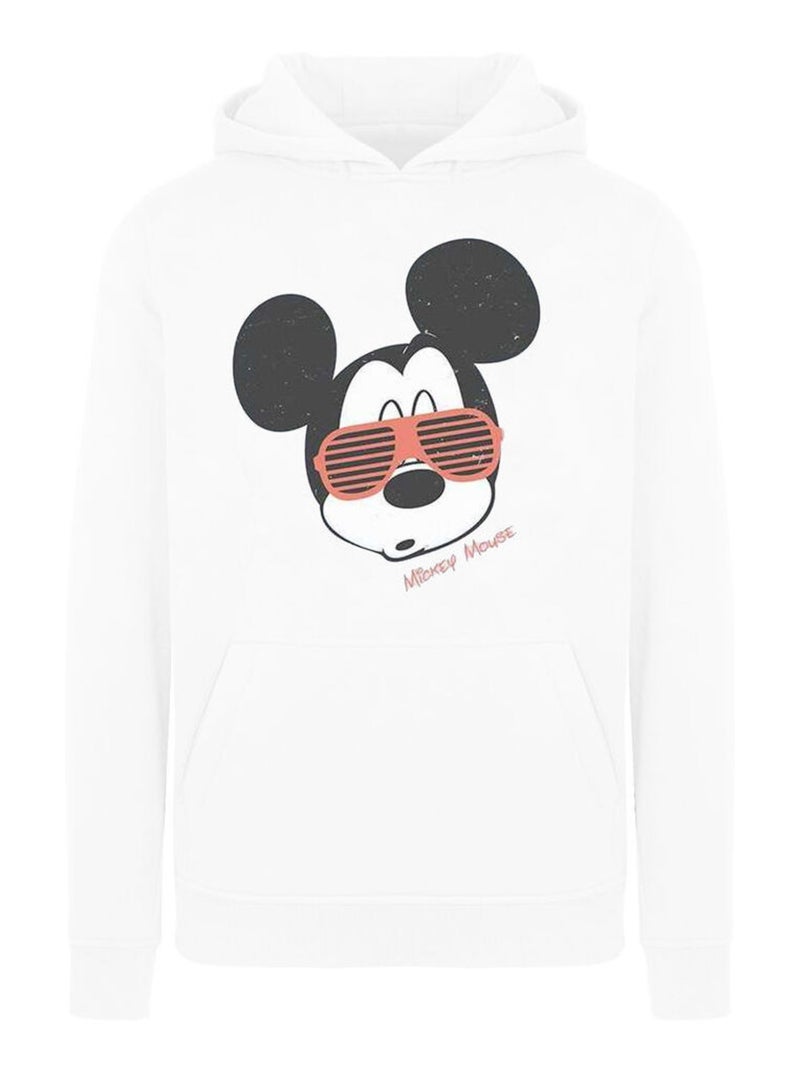 Disney - Sweat à capuche MICKEY MOUSE Blanc - Kiabi
