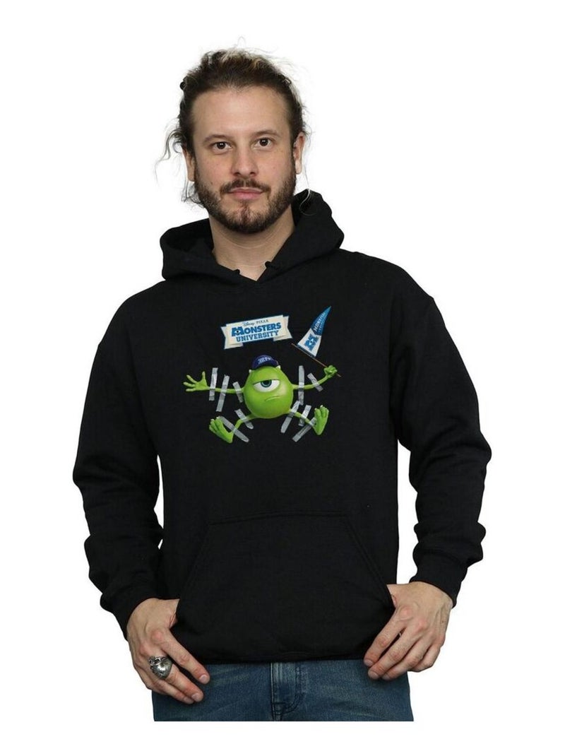 Disney - Sweat à capuche Monstres Academy Noir - Kiabi