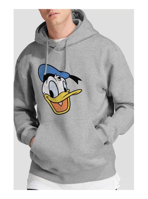 Disney - Sweat à capuche motif Donald Duck - Kiabi