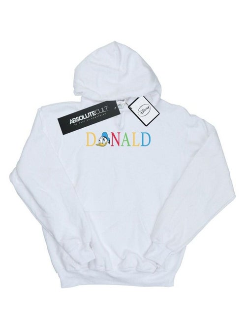 Disney - Sweat à capuche motif Donald Duck motif/style Lettres - Kiabi