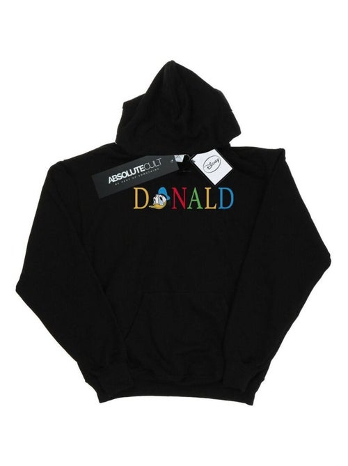 Disney - Sweat à capuche motif Donald Duck motif/style Lettres - Kiabi