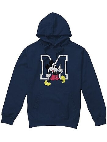 Disney - Sweat à capuche motif Mickey Mouse