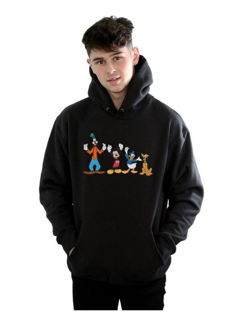 Disney - Sweat à capuche motif Mickey Mouse motif/style amis - Kiabi