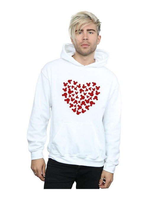 Disney - Sweat à capuche motif Mickey Mouse motif/style cœur en silhouettes - Kiabi Disney - Sweat à capuche motif Mickey Mouse motif/style cœur en silhouettes - Kiabi