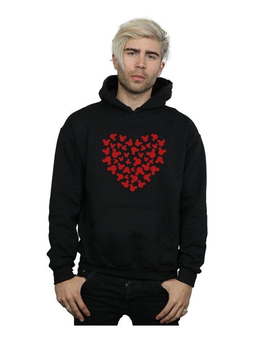 Disney - Sweat à capuche motif Mickey Mouse motif/style cœur en silhouettes - Kiabi Disney - Sweat à capuche motif Mickey Mouse motif/style cœur en silhouettes - Kiabi