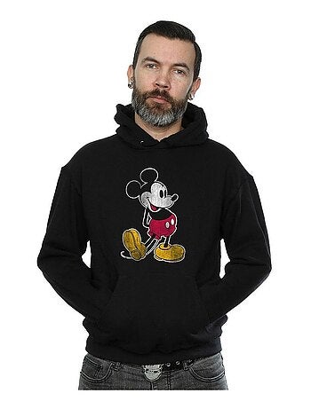 Disney - Sweat à capuche motif Mickey Mouse motif/style Coup de pied
