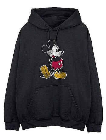 Disney - Sweat à capuche motif Mickey Mouse motif/style Coup de pied