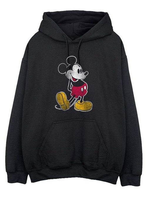 Disney - Sweat à capuche motif Mickey Mouse motif/style Coup de pied - Kiabi