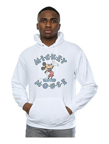Disney - Sweat à capuche motif Mickey Mouse motif/style Flèche Parr
