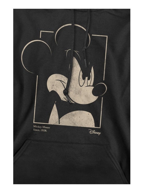 Disney - Sweat à capuche motif portrait de Mickey Mouse - Kiabi