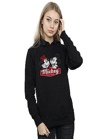 Disney - Sweat à capuche motifs Mickey Mouse et Minnie Mouse YEARS