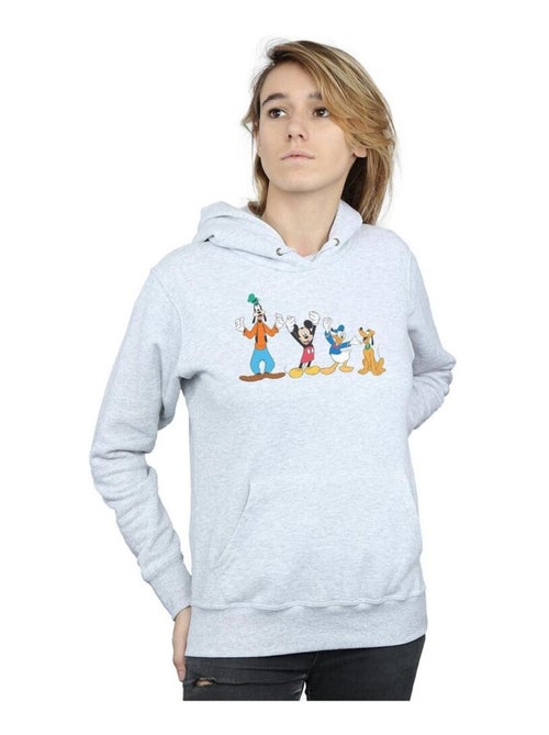 Disney - Sweat à capuche motifs Mickey Mouse et ses amis - Kiabi