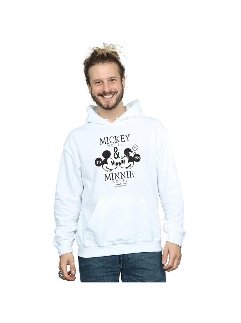 Disney - Sweat à capuche MOUSE MOUSECRUSH MONDAYS Blanc - Kiabi