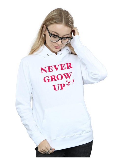 Disney - Sweat à capuche NEVER GROW UP - Kiabi