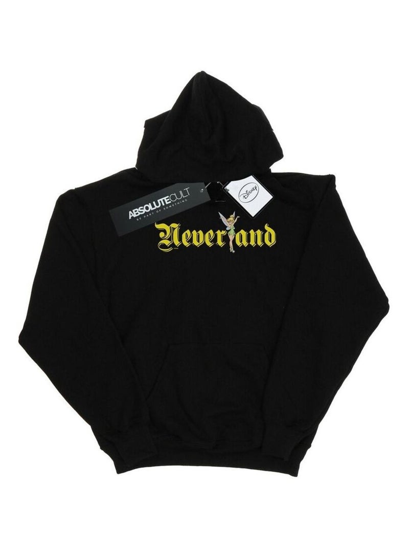Disney - Sweat à capuche NEVERLAND Noir - Kiabi
