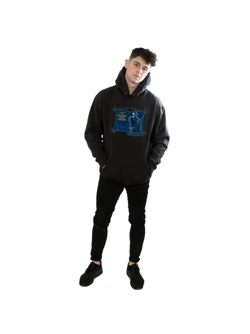Disney - Sweat à capuche NIGHTMARE BEFORE CHRISTMAS JACK AND THE WELL Noir - Kiabi