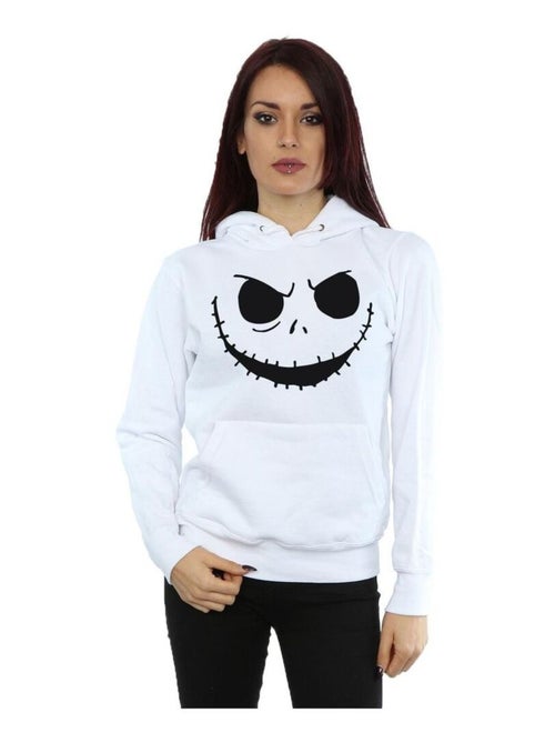 Disney - Sweat à capuche NIGHTMARE BEFORE CHRISTMAS JACK'S FACE - Kiabi Disney - Sweat à capuche NIGHTMARE BEFORE CHRISTMAS JACK'S FACE - Kiabi