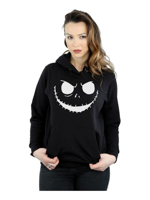 Disney - Sweat à capuche NIGHTMARE BEFORE CHRISTMAS JACK'S FACE - Kiabi Disney - Sweat à capuche NIGHTMARE BEFORE CHRISTMAS JACK'S FACE - Kiabi