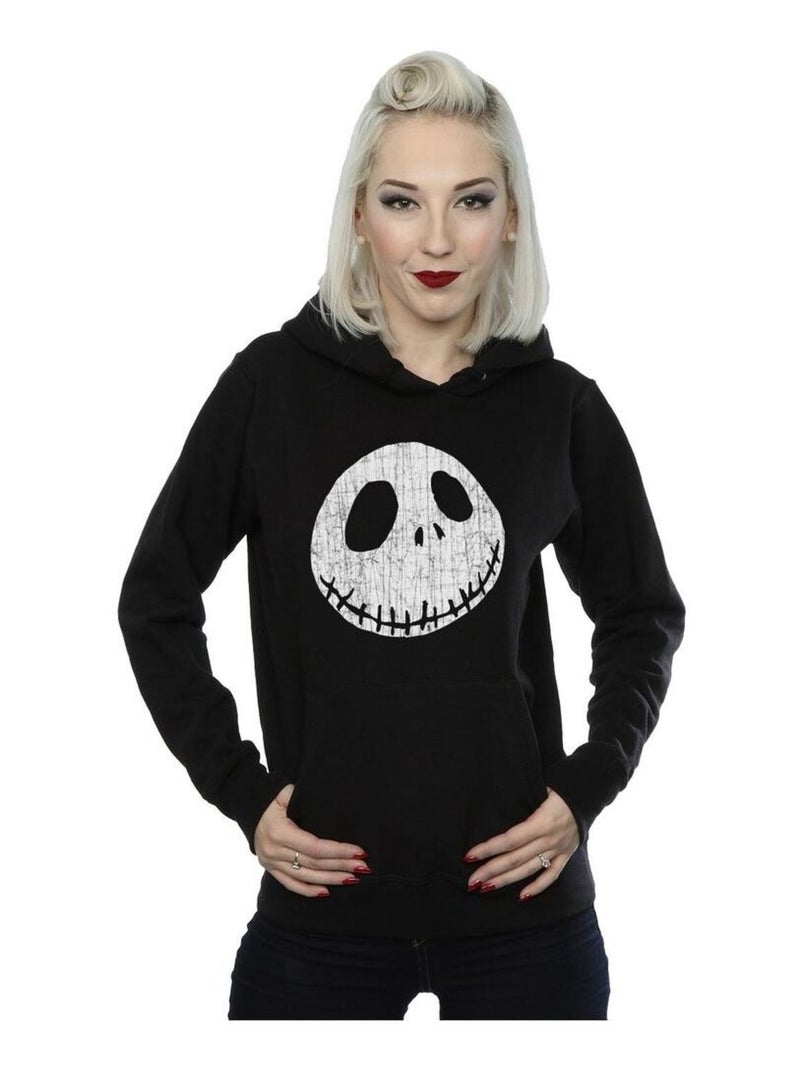Disney - Sweat à capuche NIGHTMARE BEFORE CHRISTMAS Noir - Kiabi
