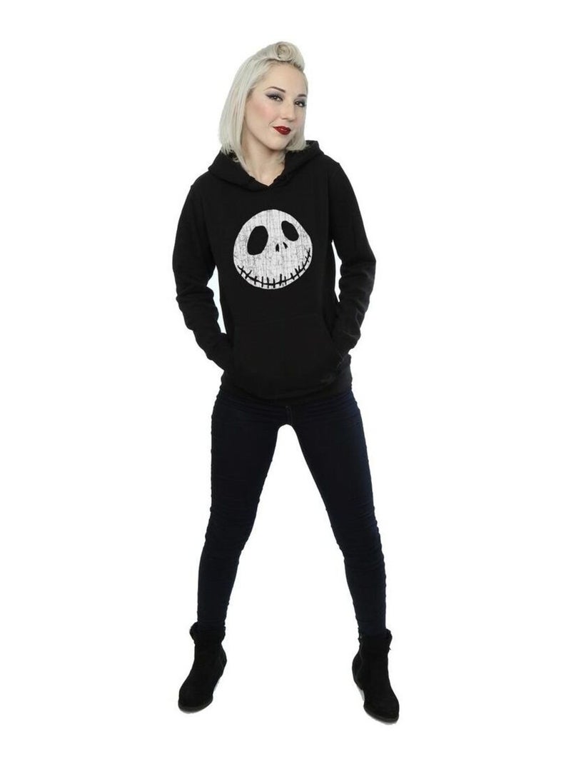 Disney - Sweat à capuche NIGHTMARE BEFORE CHRISTMAS Noir - Kiabi