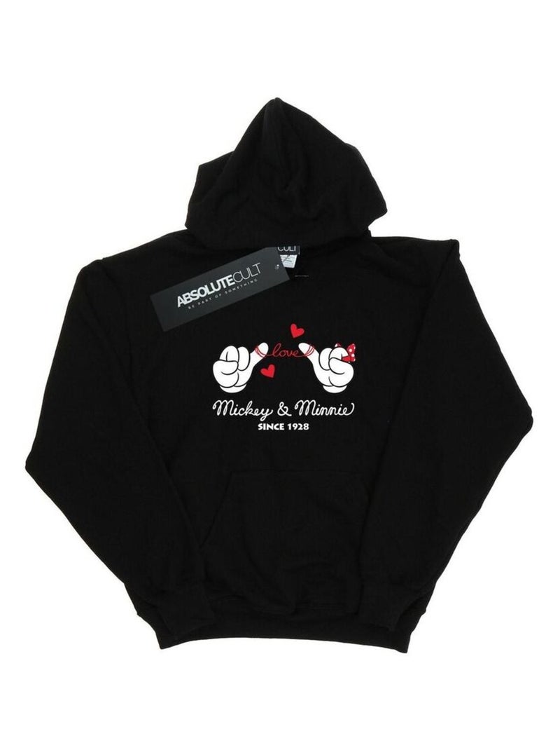 Disney - Sweat à capuche Noir - Kiabi