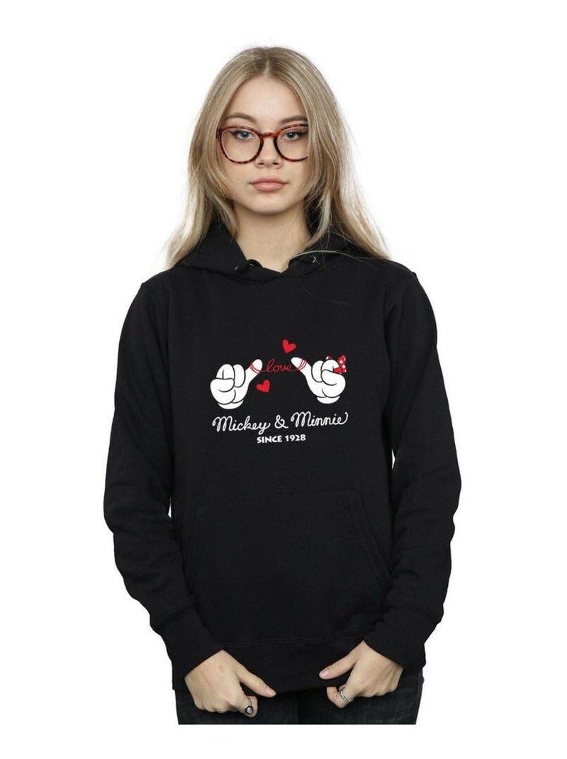 Disney - Sweat à capuche Noir - Kiabi