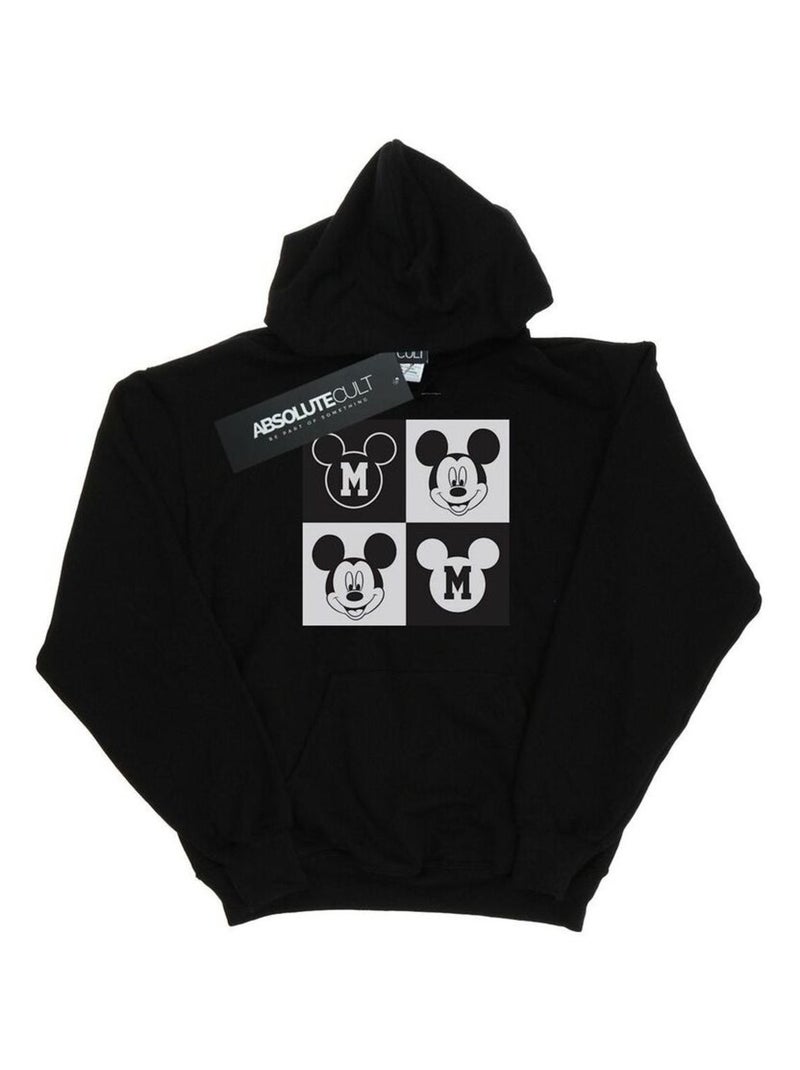 Disney - Sweat à capuche Noir - Kiabi