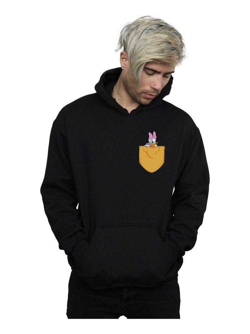 Disney - Sweat à capuche Noir - Kiabi