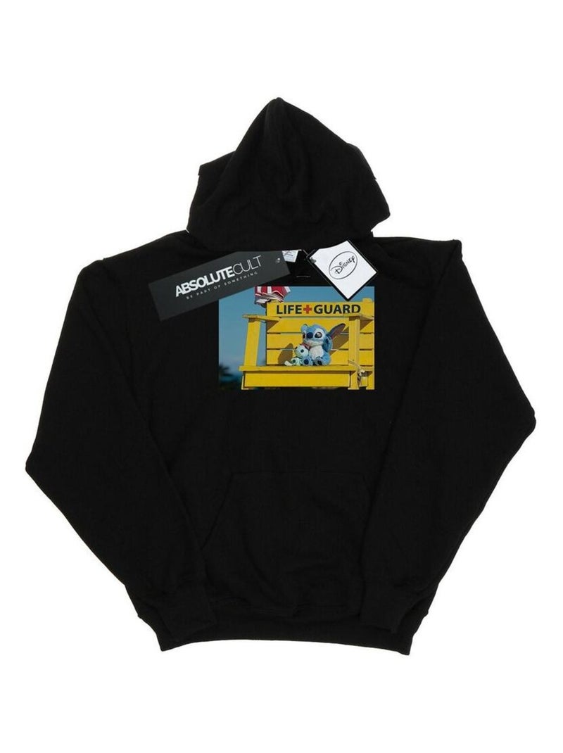Disney - Sweat à capuche Noir - Kiabi