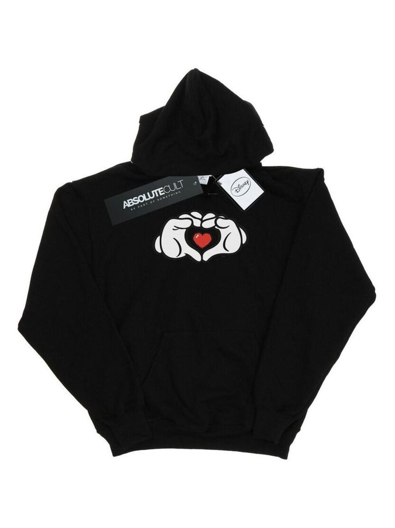 Disney - Sweat à capuche Noir - Kiabi