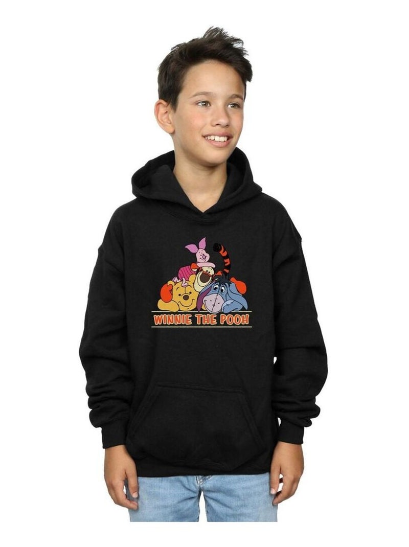 Disney - Sweat à capuche Noir - Kiabi