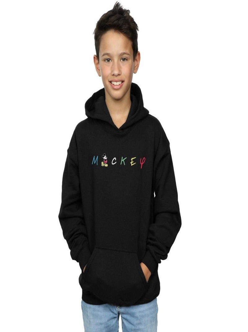 Disney - Sweat à capuche Noir - Kiabi