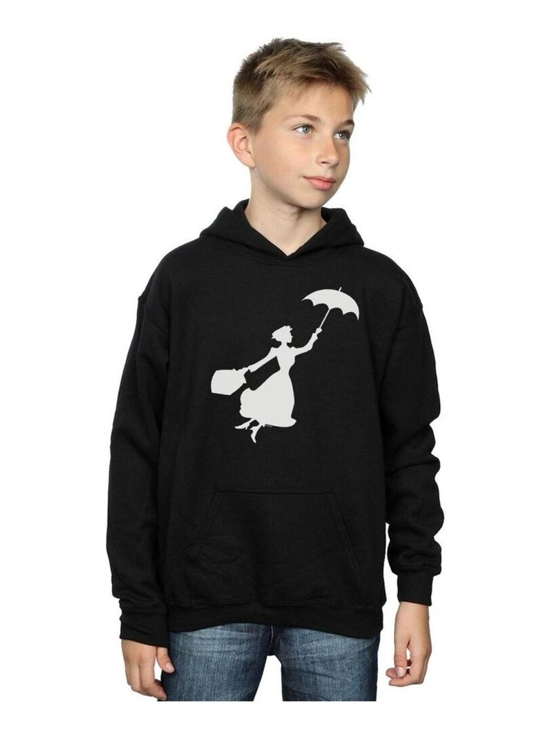 Disney - Sweat à capuche Noir - Kiabi