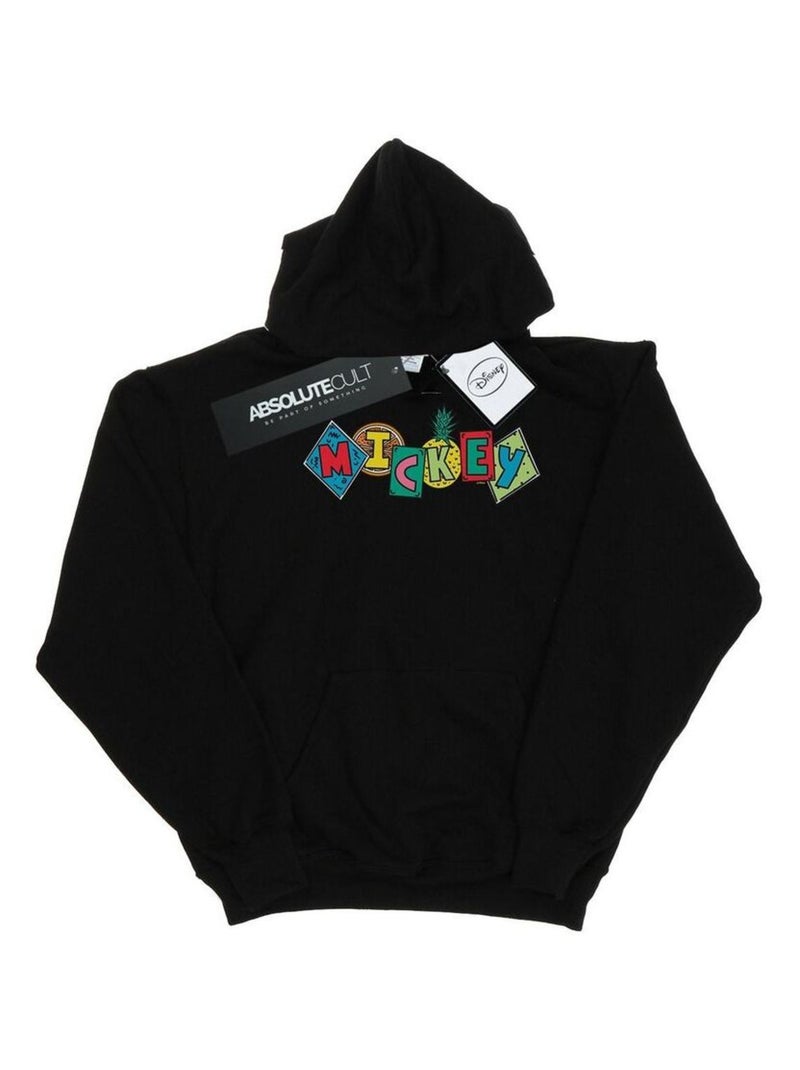 Disney - Sweat à capuche Noir - Kiabi