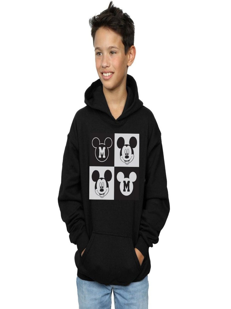 Disney - Sweat à capuche Noir - Kiabi