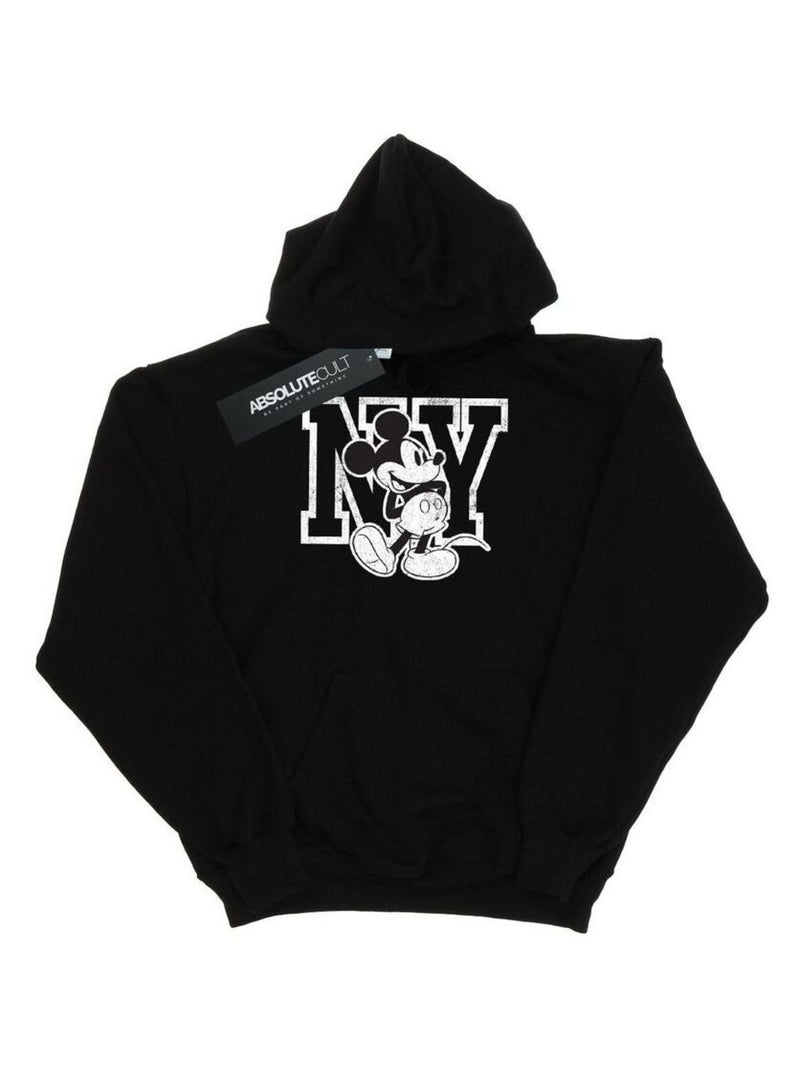 Disney - Sweat à capuche NY Noir - Kiabi