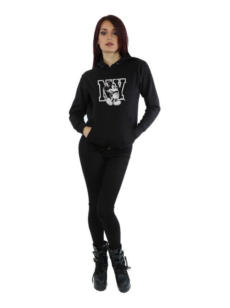 Disney - Sweat à capuche NY Noir - Kiabi