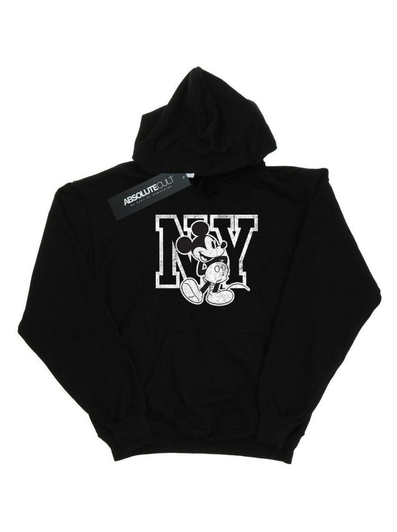 Disney - Sweat à capuche NY Noir - Kiabi