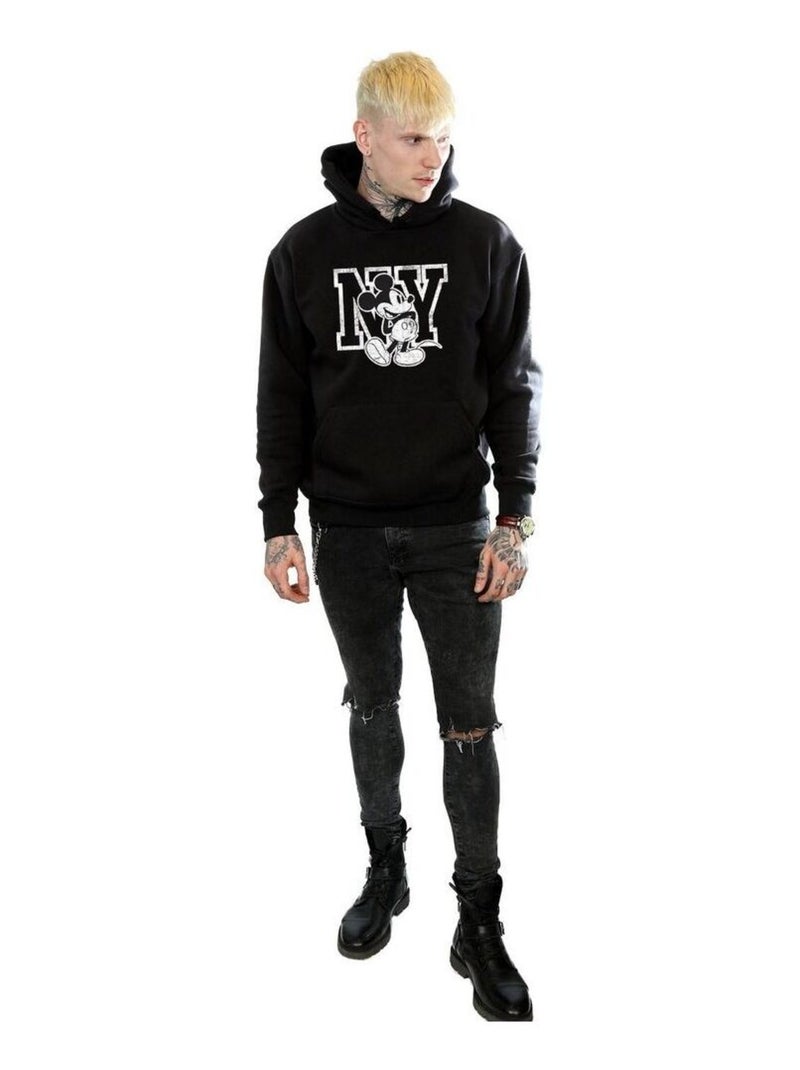 Disney - Sweat à capuche NY Noir - Kiabi