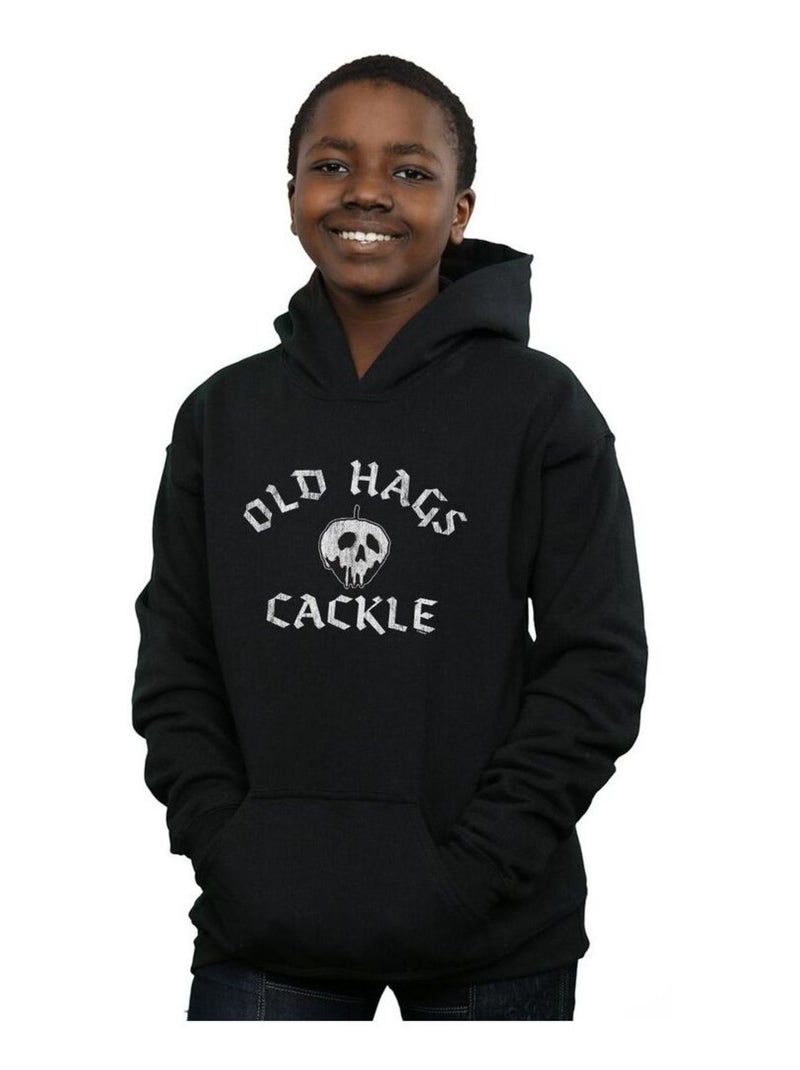 Disney - Sweat à capuche OLD HAGS Noir - Kiabi