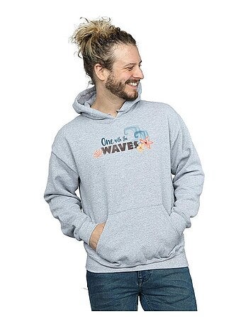 Disney - Sweat à capuche ONE THE WAVES