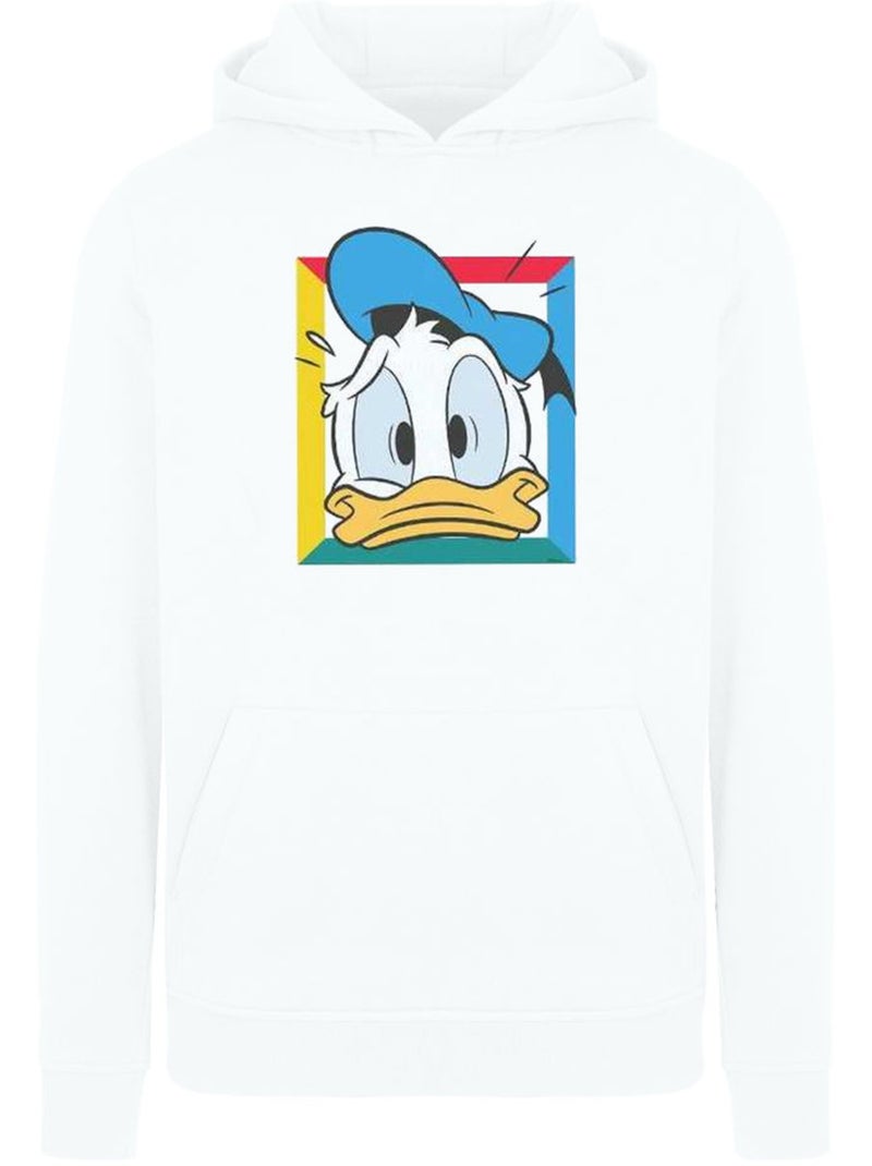 Disney - Sweat à capuche PANICKED Blanc - Kiabi