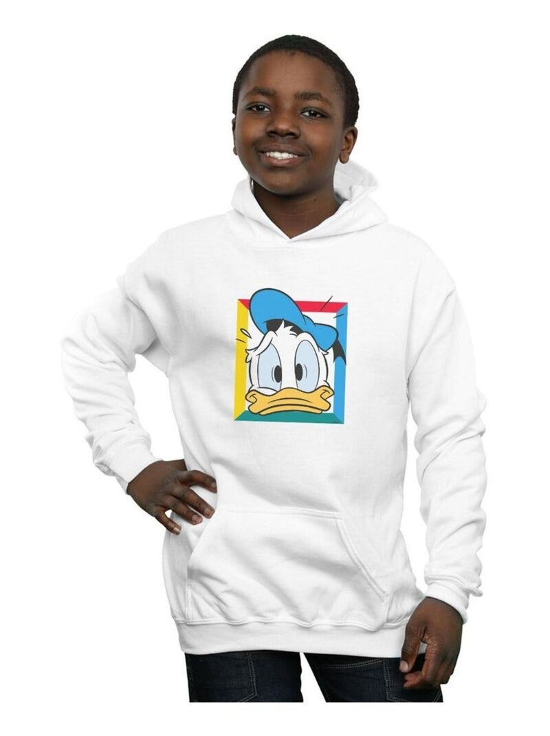 Disney - Sweat à capuche PANICKED Blanc - Kiabi