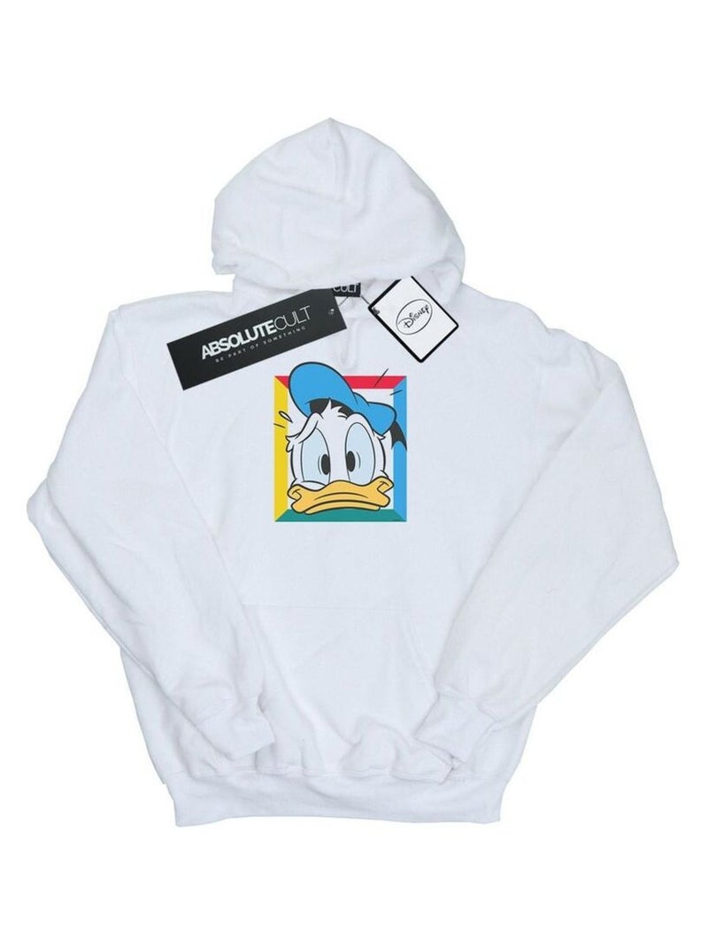 Disney - Sweat à capuche PANICKED Blanc - Kiabi