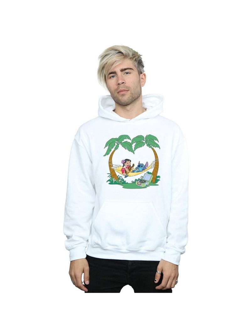 Disney - Sweat à capuche PLAY SOME MUSIC Blanc - Kiabi