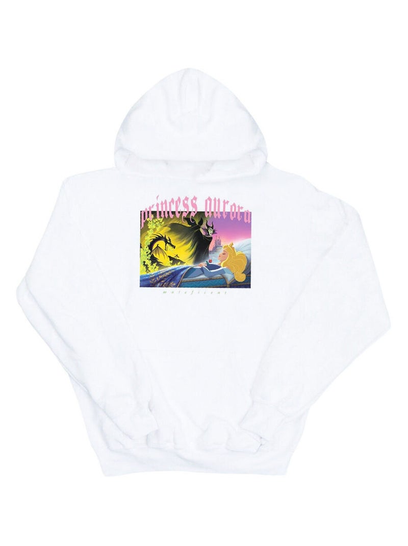 Disney - Sweat à capuche SLEEPING BEAUTY Blanc - Kiabi